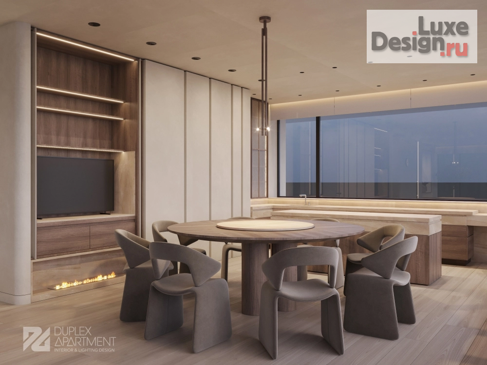 Дизайн интерьера гостиной "Гостиная в квартире" (фото 2)