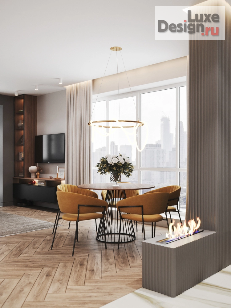 Дизайн интерьера двухкомнатной квартиры "Квартира для молодой девушки ЖК "5 Звезд"" (фото 14)