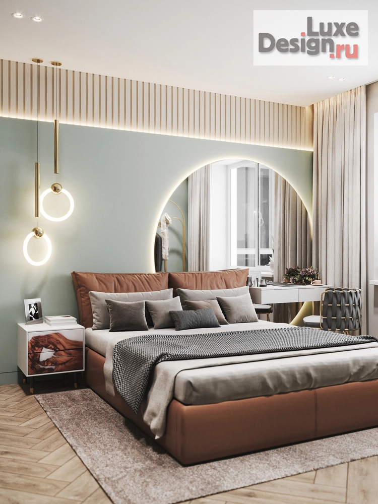 Дизайн интерьера двухкомнатной квартиры "Квартира для молодой девушки ЖК "5 Звезд"" (фото 20)
