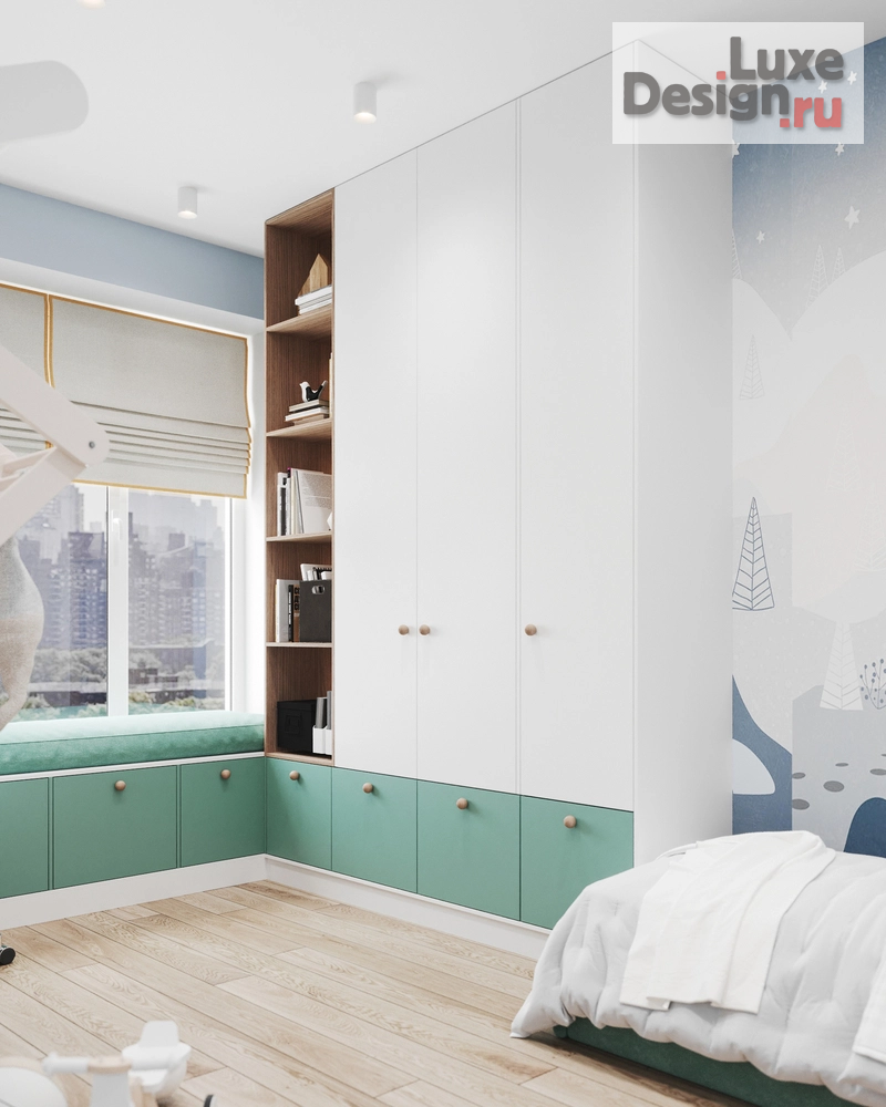 Дизайн интерьера трехкомнатной квартиры "Трехкомнатная квартира в ЖК "Savin house"" (фото 19)