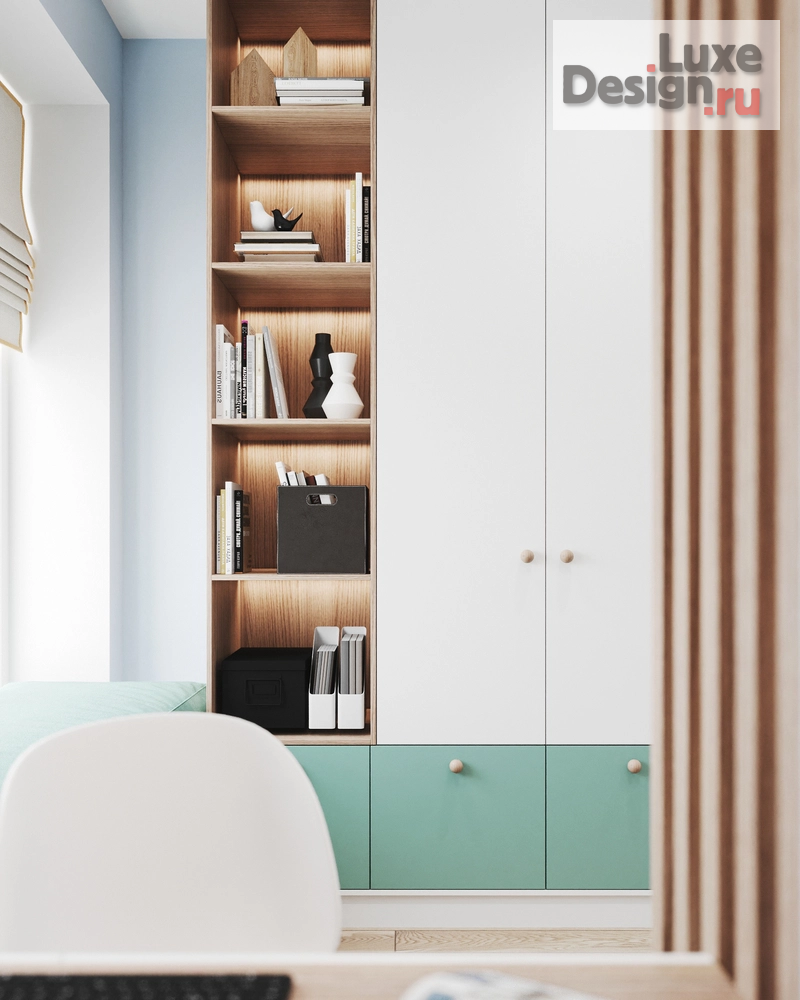 Дизайн интерьера трехкомнатной квартиры "Трехкомнатная квартира в ЖК "Savin house"" (фото 20)