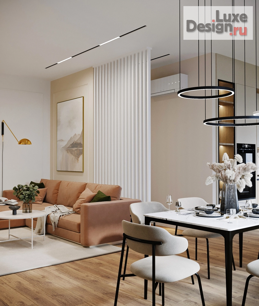 Дизайн интерьера трехкомнатной квартиры "Трехкомнатная квартира в ЖК "Измайлово" г. Москва" (фото 11)