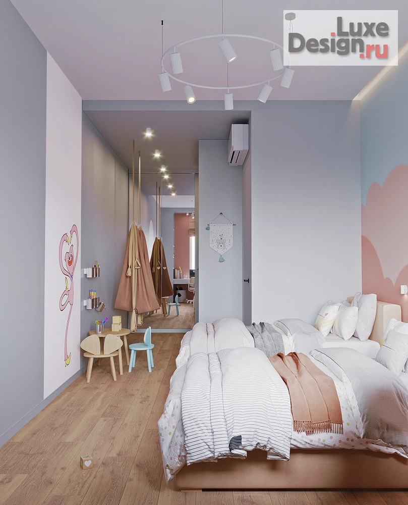 Дизайн интерьера трехкомнатной квартиры "Трехкомнатная квартира в ЖК "Измайлово" г. Москва" (фото 28)