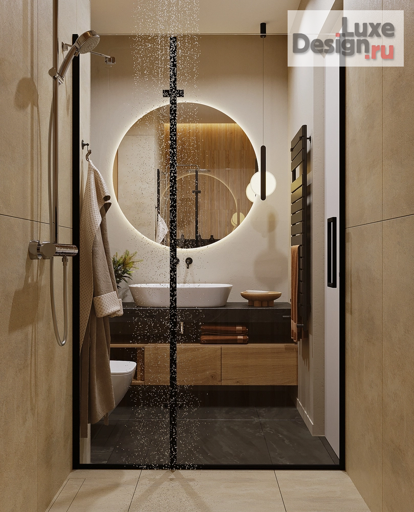 Дизайн интерьера трехкомнатной квартиры "Трехкомнатная квартира в ЖК "Измайлово" г. Москва" (фото 14)