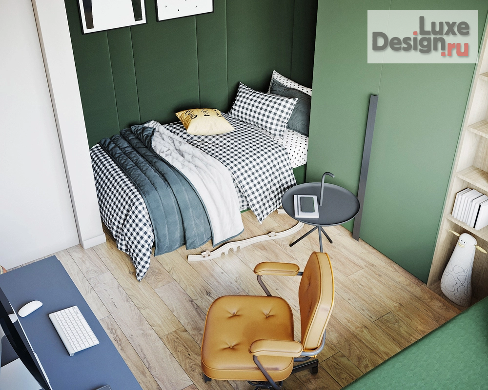 Дизайн интерьера трехкомнатной квартиры "Трехкомнатная квартира в ЖК "Discovery"" (фото 19)