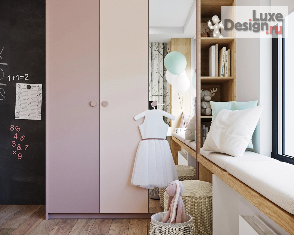 Дизайн интерьера трехкомнатной квартиры "Трехкомнатная квартира в ЖК "Discovery"" (фото 25)