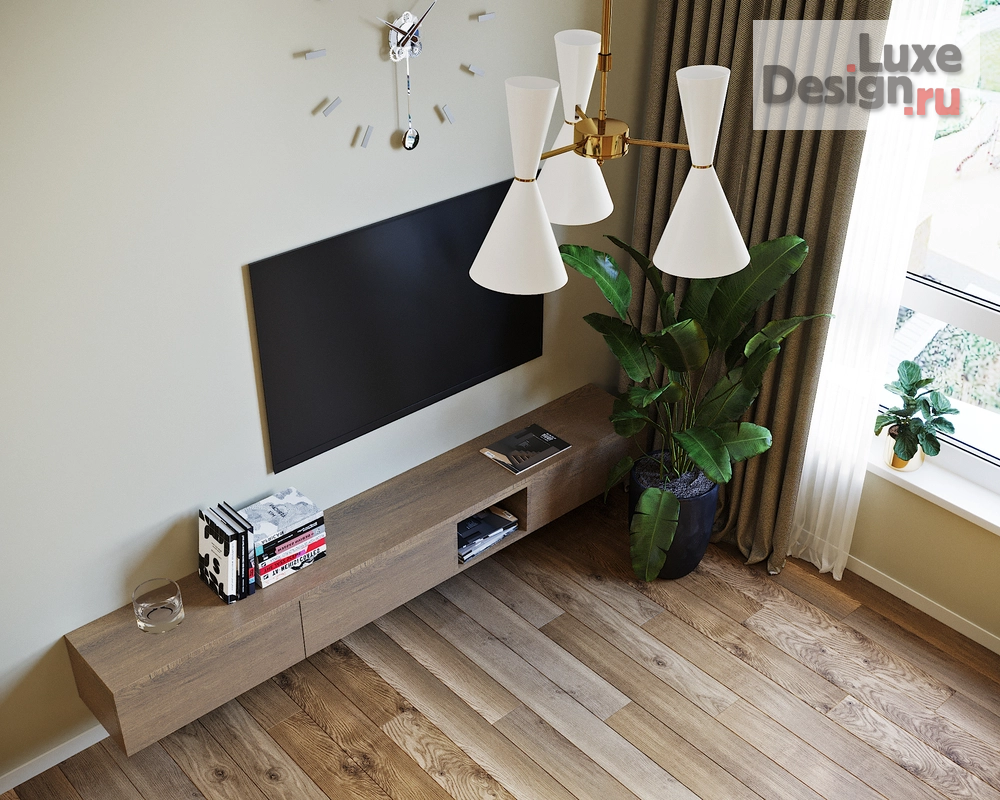 Дизайн интерьера квартиры студии "Квартира под сдачу в ЖК Измайловский (Москва)" (фото 7)