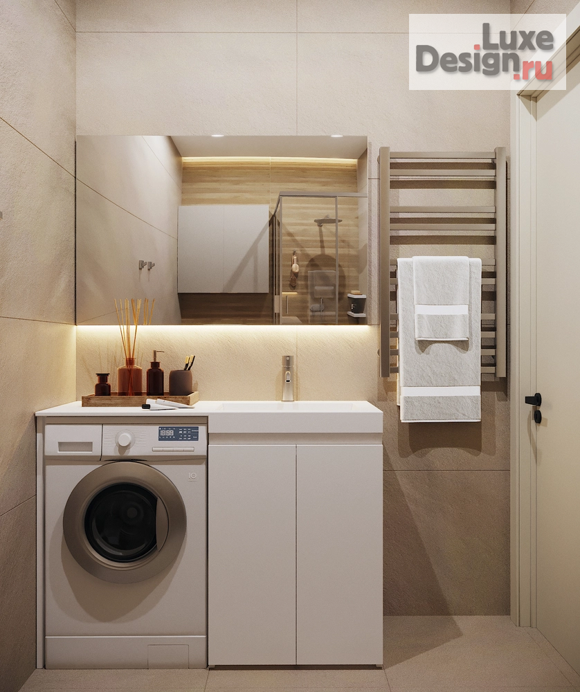 Дизайн интерьера квартиры студии "Квартира под сдачу в ЖК Измайловский (Москва)" (фото 12)