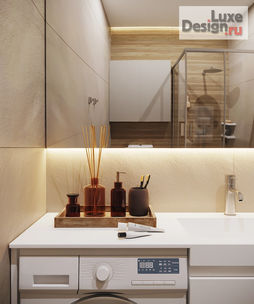 Дизайн интерьера квартиры студии "Квартира под сдачу в ЖК Измайловский (Москва)" (фото 16)