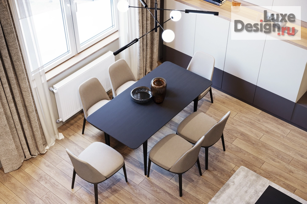 Дизайн интерьера четырехкомнатной квартиры "Пятикомнатная квартира в ЖК "Столичный"" (фото 5)