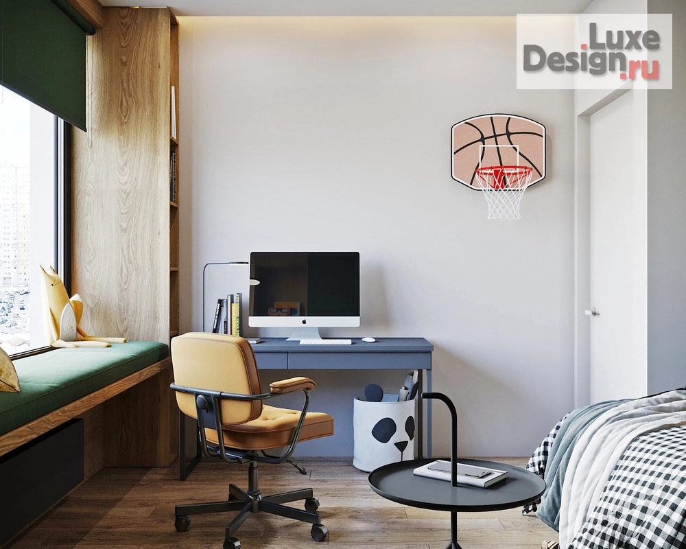 Дизайн интерьера трехкомнатной квартиры "Трехкомнатная квартира в ЖК "Discovery"" (фото 16)