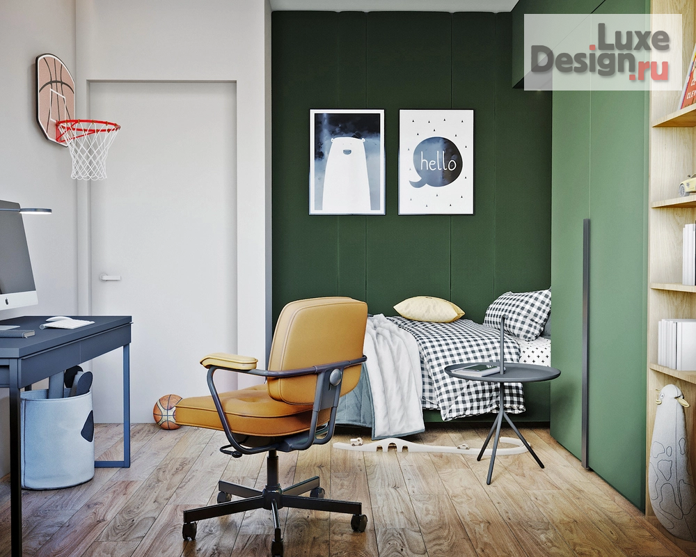 Дизайн интерьера трехкомнатной квартиры "Трехкомнатная квартира в ЖК "Discovery"" (фото 17)