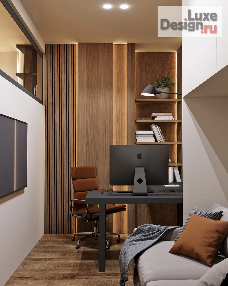 Дизайн интерьера пентхауса "ЖК Лица. Двухуровневая квартира" (фото 11)