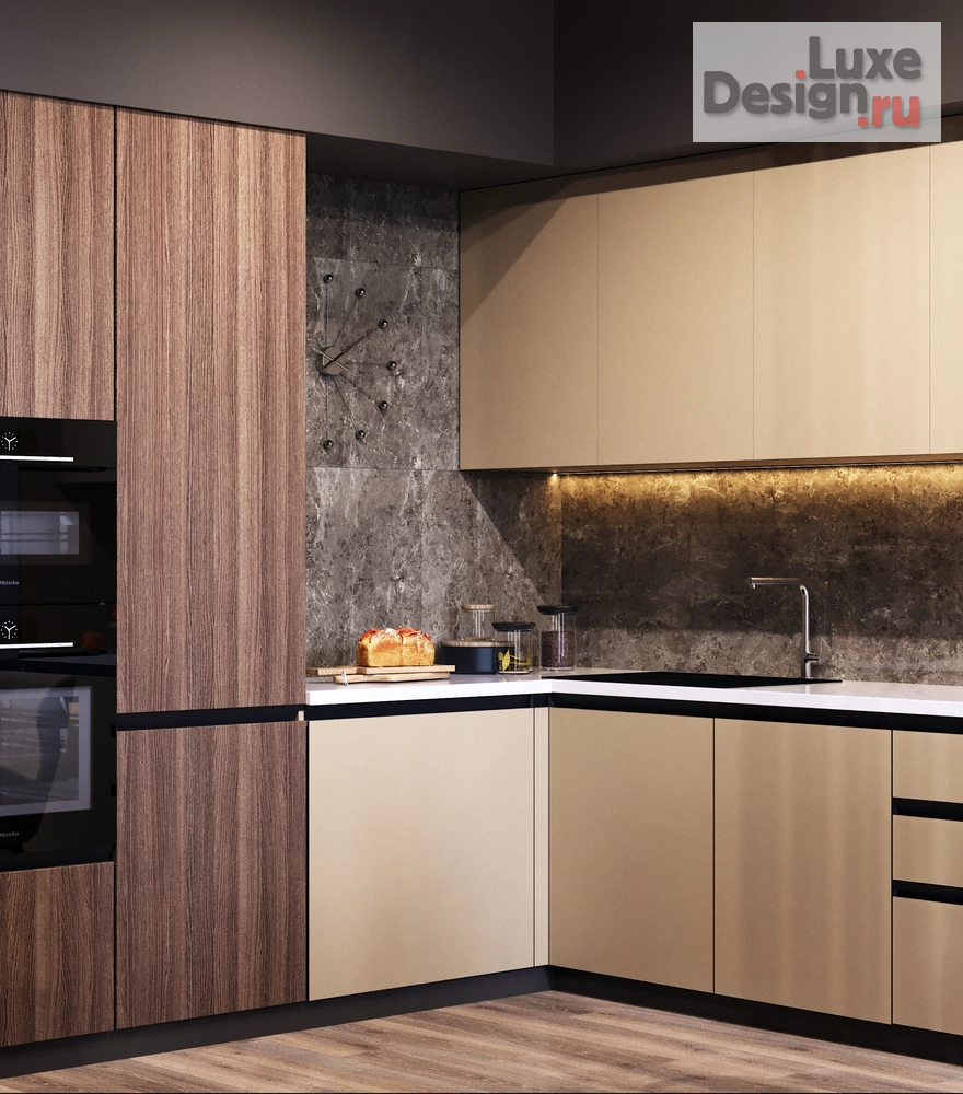 Дизайн интерьера двухкомнатной квартиры "Квартира в ЖК "Жардин"" (фото 4)