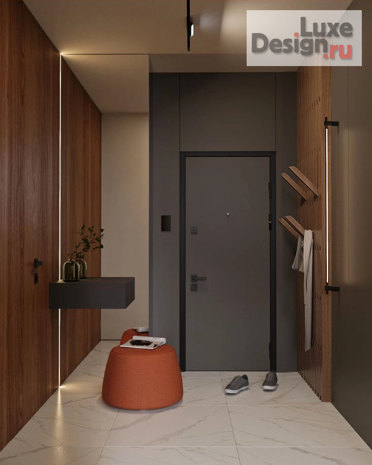 Дизайн интерьера пентхауса "ЖК Лица. Двухуровневая квартира" (фото 9)