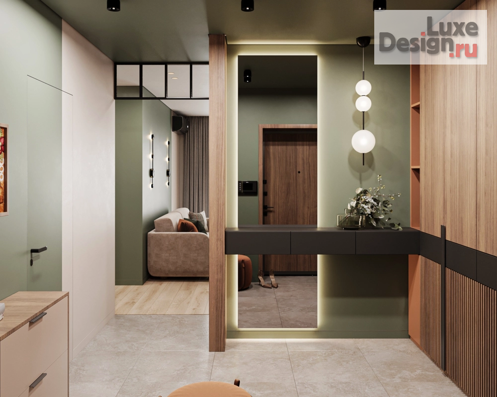 Дизайн интерьера квартиры "Гармония Форм и цвета" (фото 7)