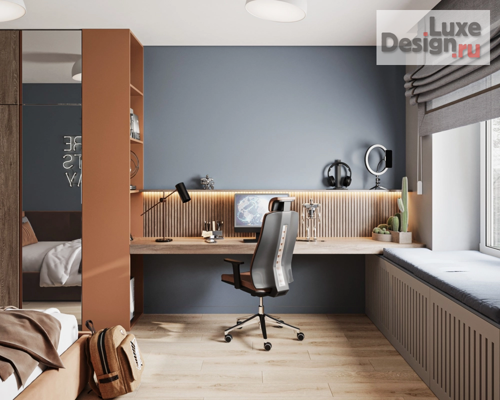 Дизайн интерьера квартиры "Гармония Форм и цвета" (фото 2)