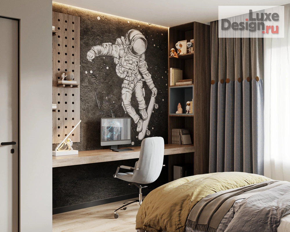 Дизайн интерьера квартиры "Гармония Форм и цвета" (фото 8)