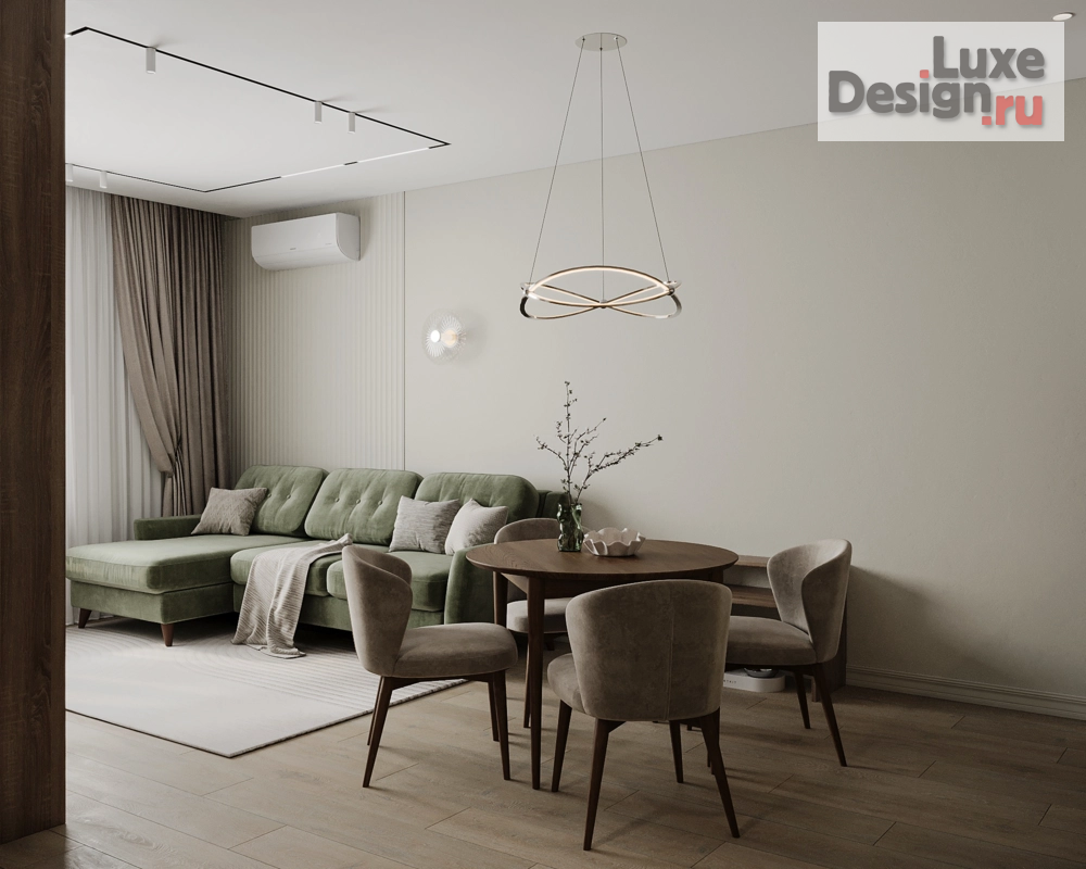 Дизайн интерьера квартиры "Шепот ветра" (фото 4)