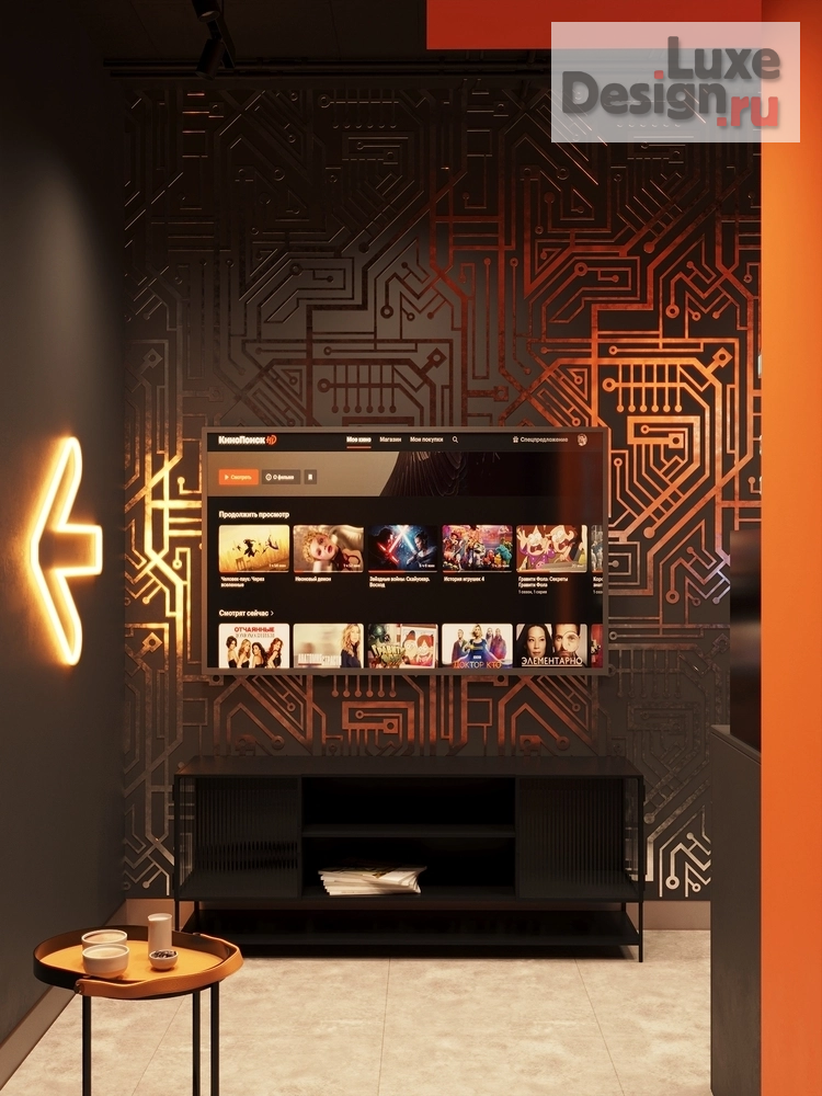 Дизайн интерьера автосалона "Апельсин на колесах" (фото 2)