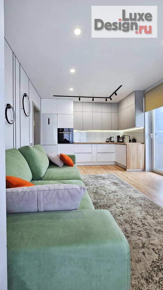 Дизайн интерьера трехкомнатной квартиры "Квартира 70м2 для семьи" (фото 10)