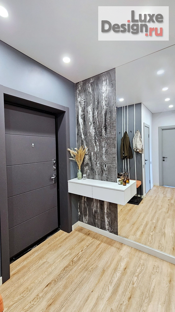 Дизайн интерьера трехкомнатной квартиры "Квартира 70м2 для семьи" (фото 2)