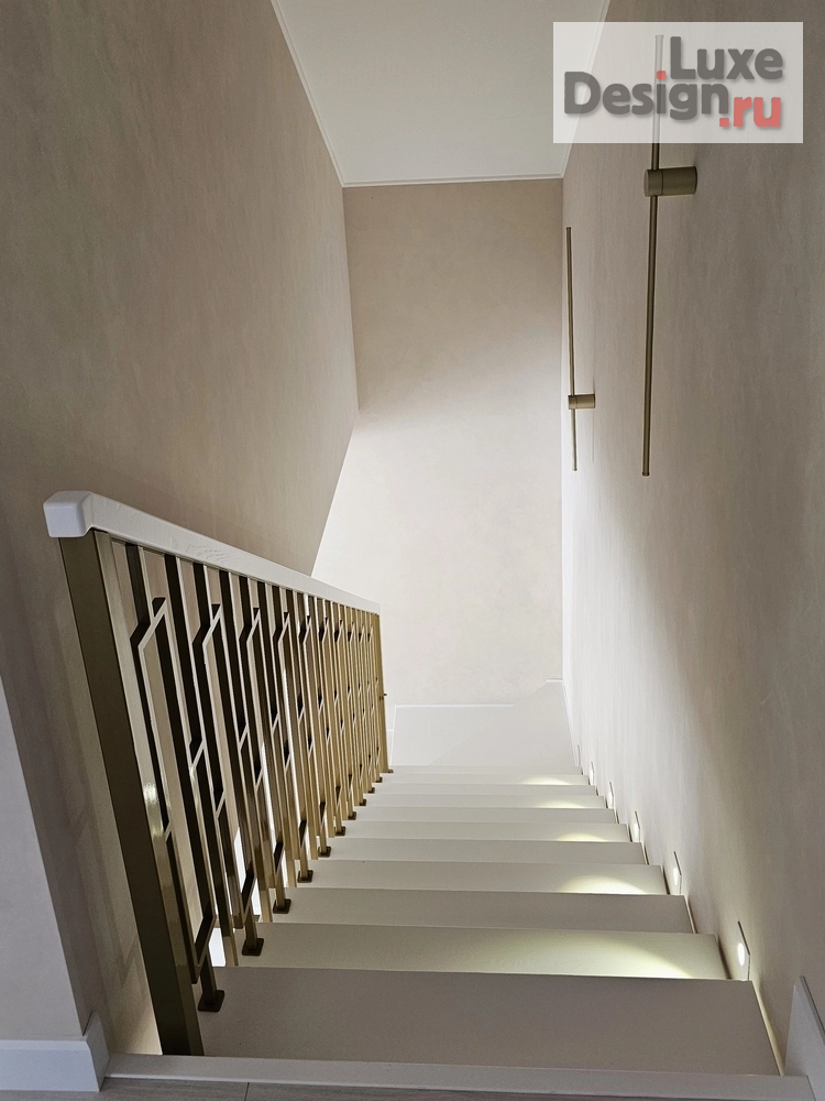 Дизайн интерьера коттеджа " Дизайн частного дома 140м2. в светлых тонах" (фото 16)