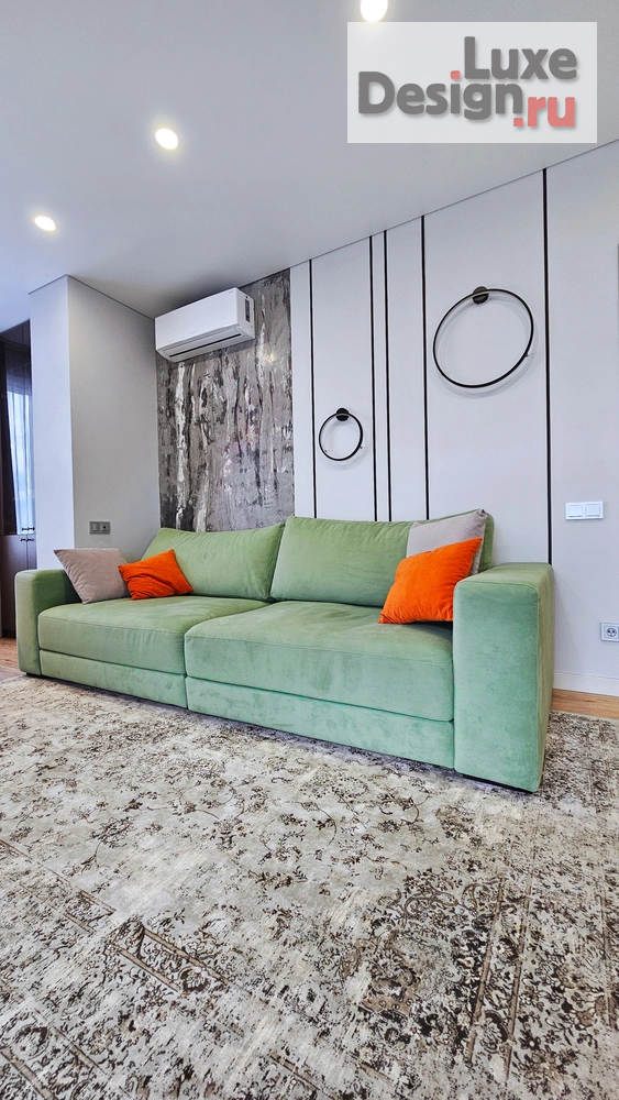 Дизайн интерьера трехкомнатной квартиры "Квартира 70м2 для семьи" (фото 4)