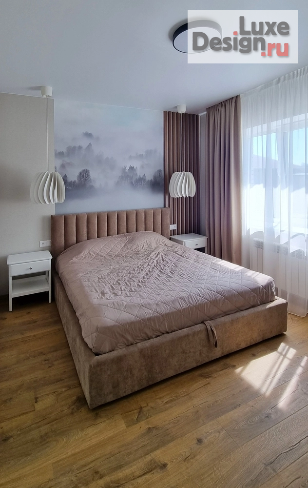 Дизайн интерьера коттеджа "Дизайн интерьера частного дома 150м2" (фото 15)