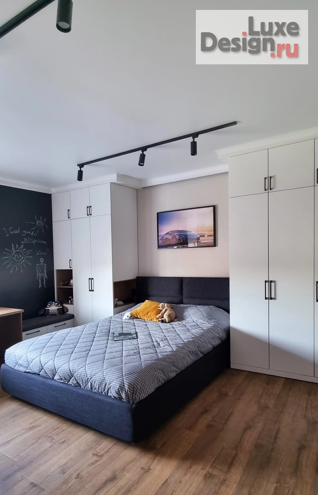 Дизайн интерьера коттеджа "Дизайн интерьера частного дома 150м2" (фото 16)