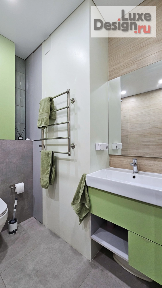 Дизайн интерьера трехкомнатной квартиры "Квартира 70м2 для семьи" (фото 14)