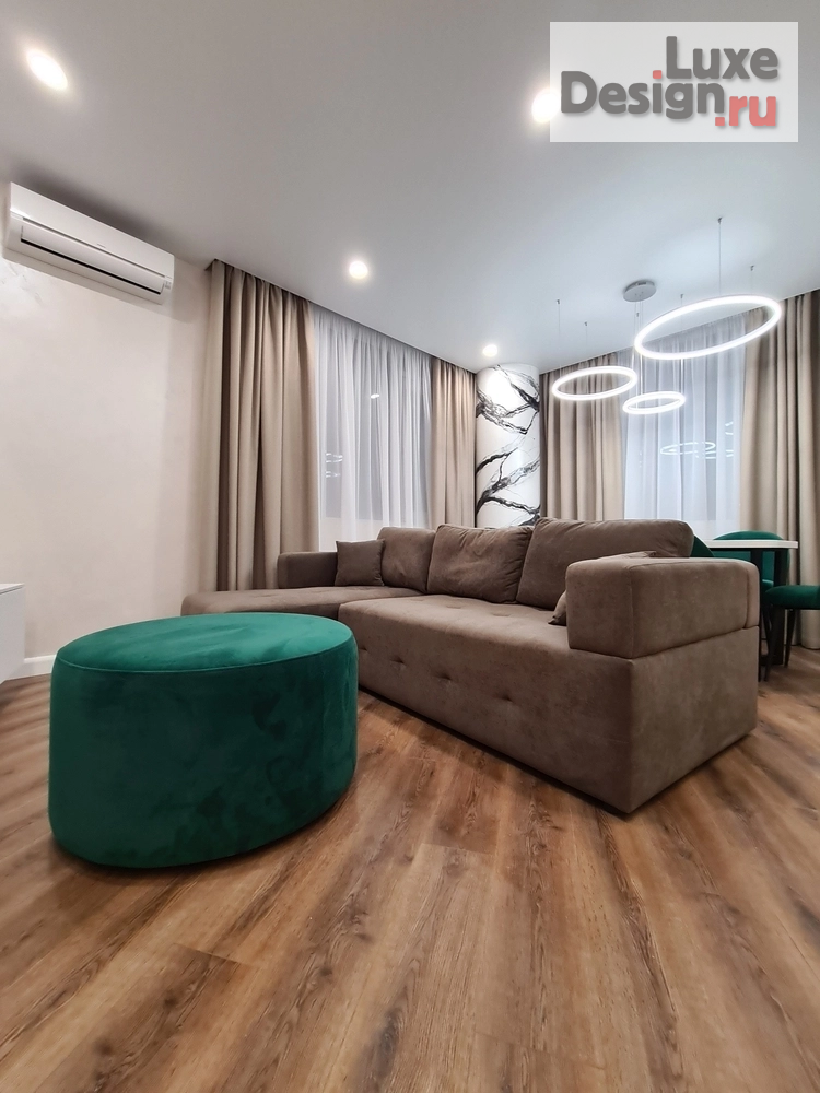 Дизайн интерьера трехкомнатной квартиры "Квартира для большой семьи" (фото 2)