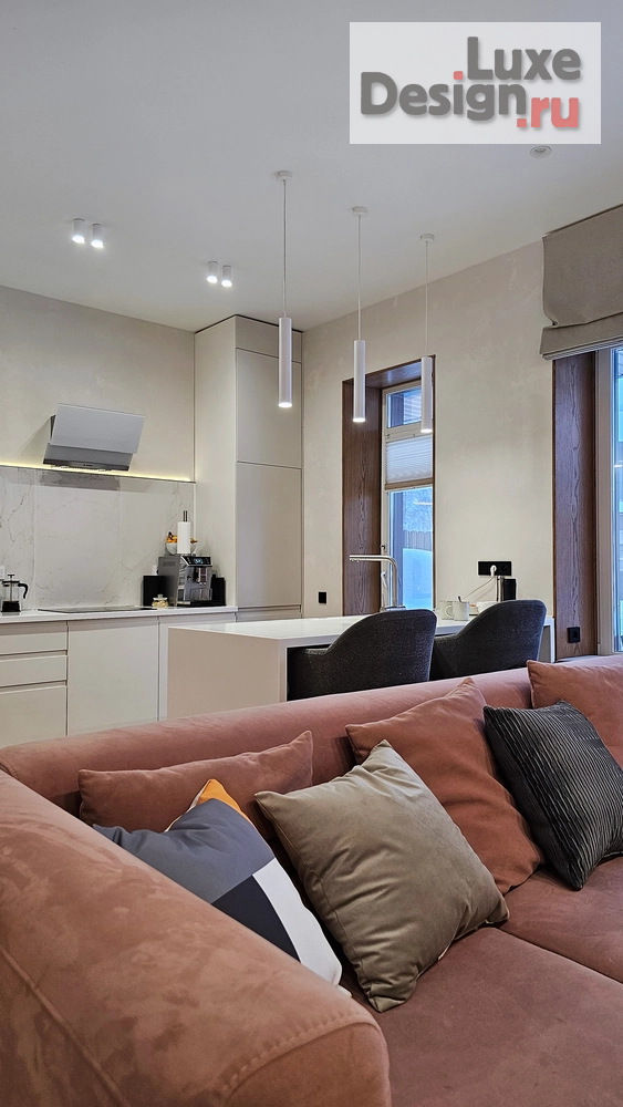 Дизайн интерьера коттеджа " Дизайн частного дома 100м2." (фото 9)