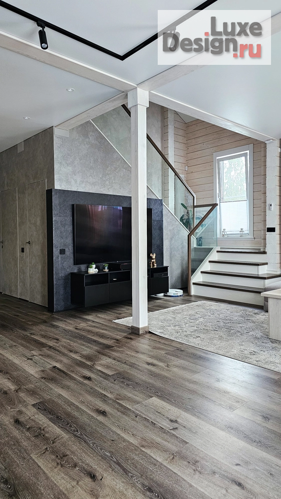 Дизайн интерьера коттеджа "Дизайн частного дома 200м2." (фото 1)