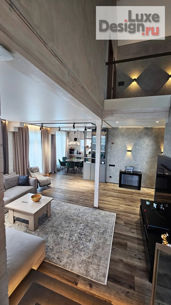 Дизайн интерьера коттеджа "Дизайн частного дома 200м2." (фото 6)