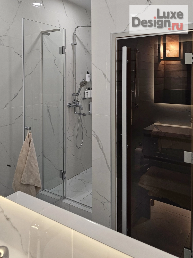 Дизайн интерьера коттеджа " Дизайн частного дома 140м2. в светлых тонах" (фото 22)