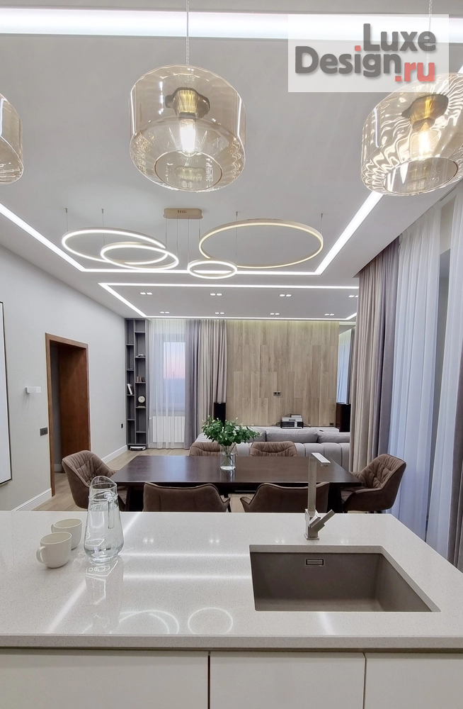 Дизайн интерьера частного дома " Дизайн частного дома 220м2." (фото 2)