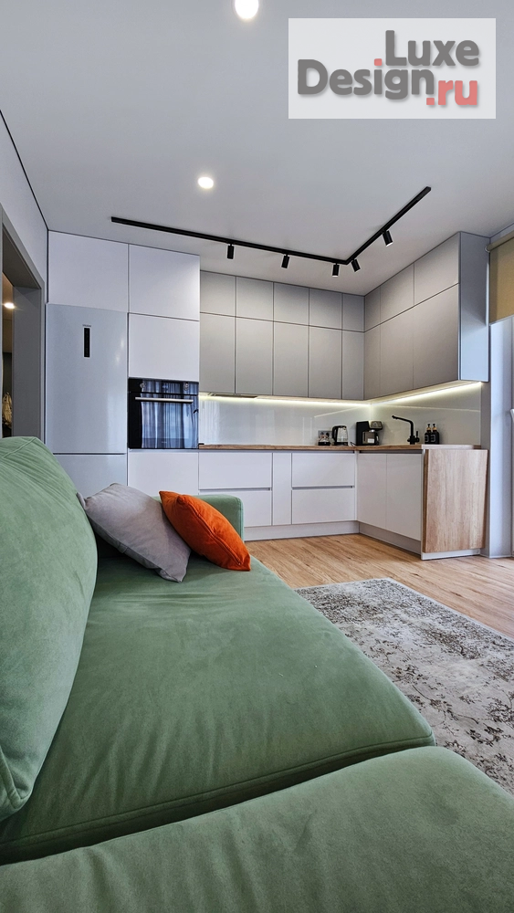 Дизайн интерьера трехкомнатной квартиры "Квартира 70м2 для семьи" (фото 6)