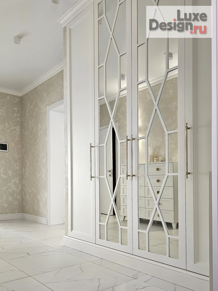 Дизайн интерьера коттеджа " Дизайн частного дома 140м2. в светлых тонах" (фото 3)