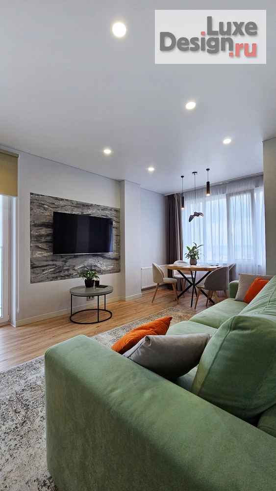 Дизайн интерьера трехкомнатной квартиры "Квартира 70м2 для семьи" (фото 7)