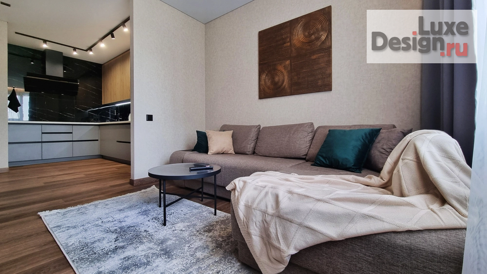 Дизайн интерьера трехкомнатной квартиры "Квартира для молодой семьи" (фото 1)