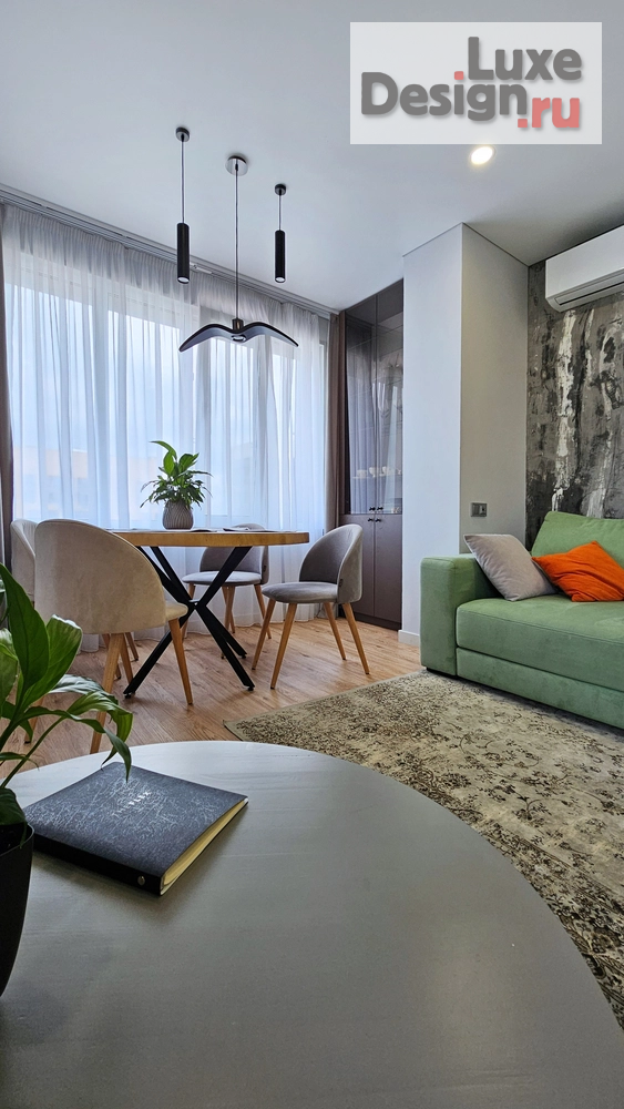 Дизайн интерьера трехкомнатной квартиры "Квартира 70м2 для семьи" (фото 8)