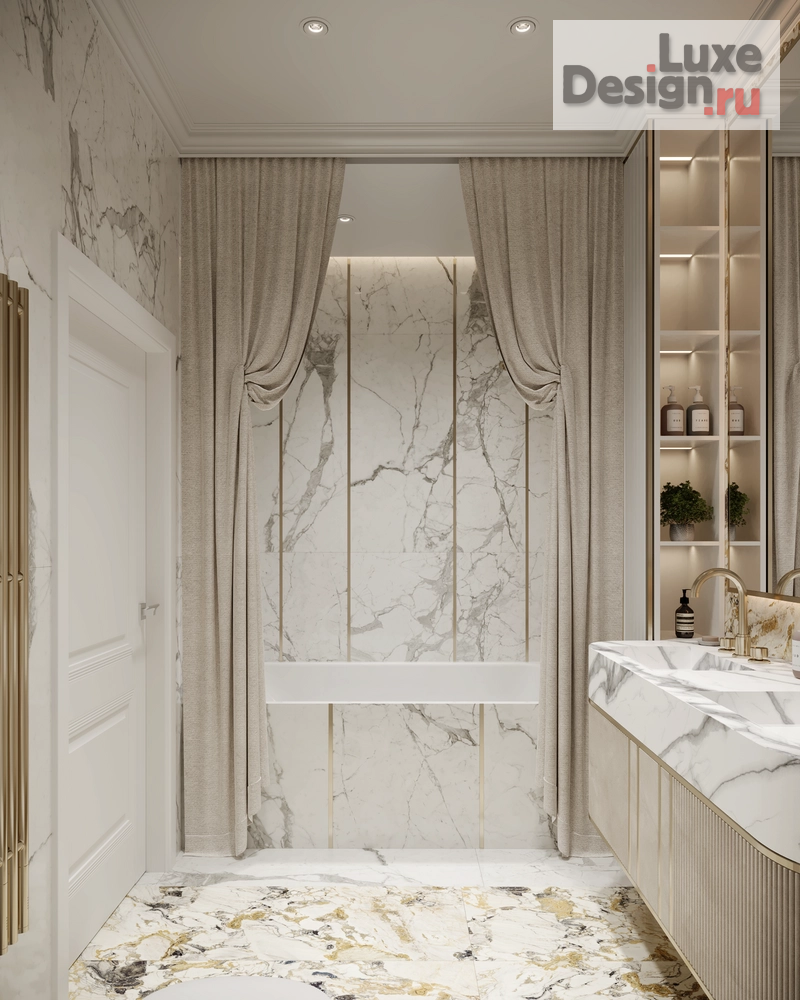 Дизайн интерьера таунхауса "Проект таунхауса в Волжской  Гавани, г. Казань" (фото 49)