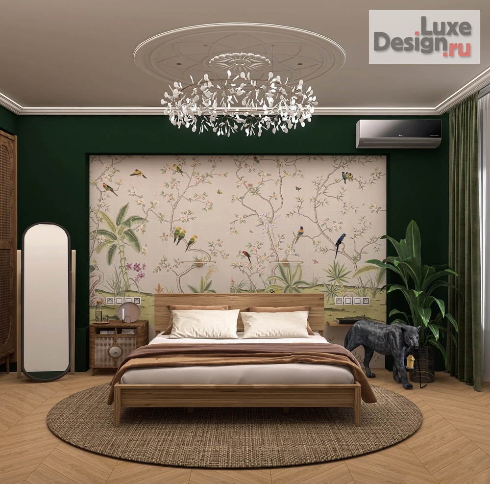 Дизайн интерьера трехкомнатной квартиры "Спальня современной Леди" (фото 2)