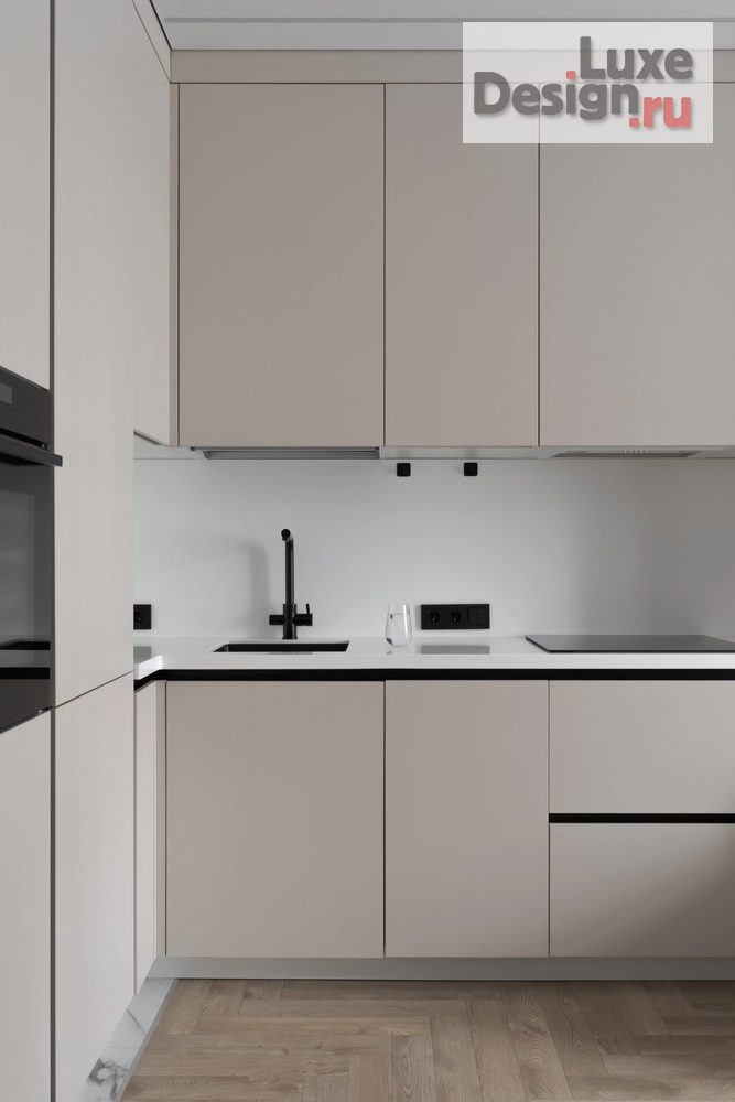 Дизайн интерьера однокомнатной квартиры "ЖК МОДУМ" (фото 4)