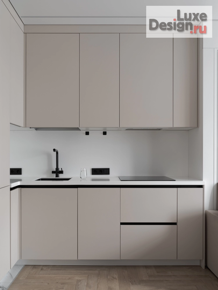 Дизайн интерьера однокомнатной квартиры "ЖК МОДУМ" (фото 5)