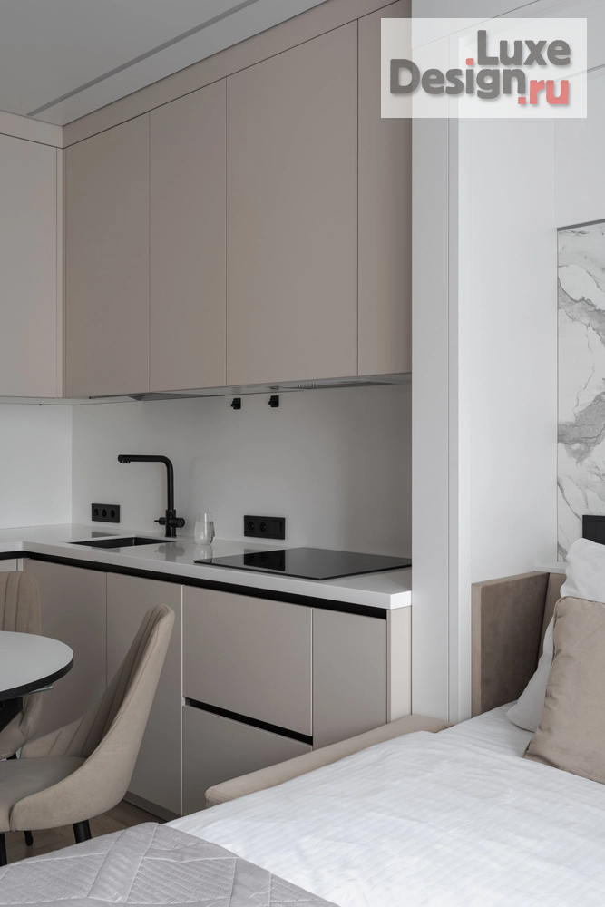 Дизайн интерьера однокомнатной квартиры "ЖК МОДУМ" (фото 9)
