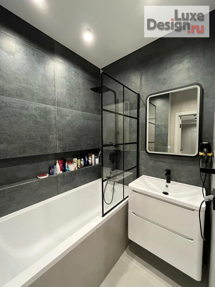 Дизайн интерьера двухкомнатной квартиры "Двушка. Приморский квартал СПб" (фото 6)