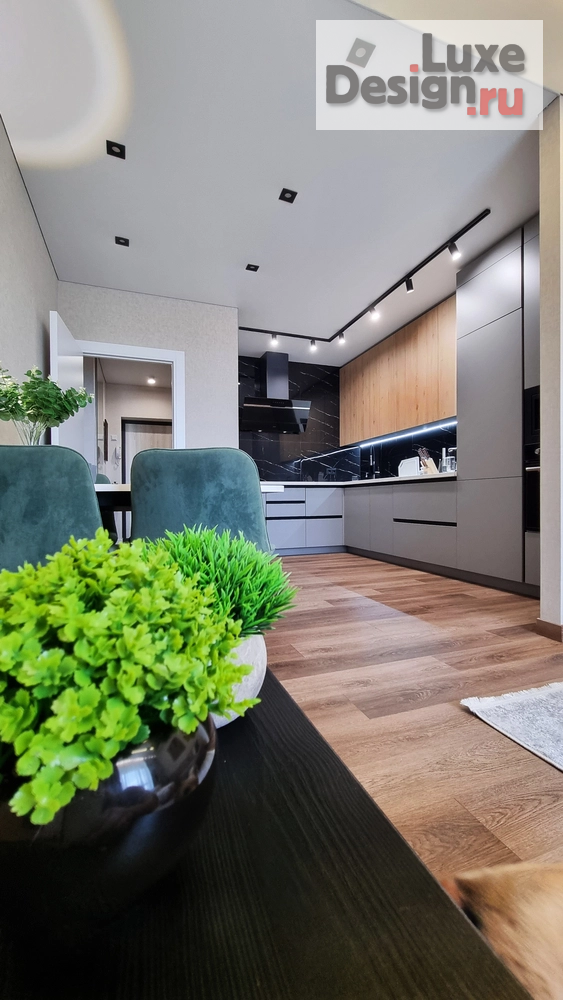 Дизайн интерьера трехкомнатной квартиры "Интерьер квартиры 72 кв.м" (фото 1)