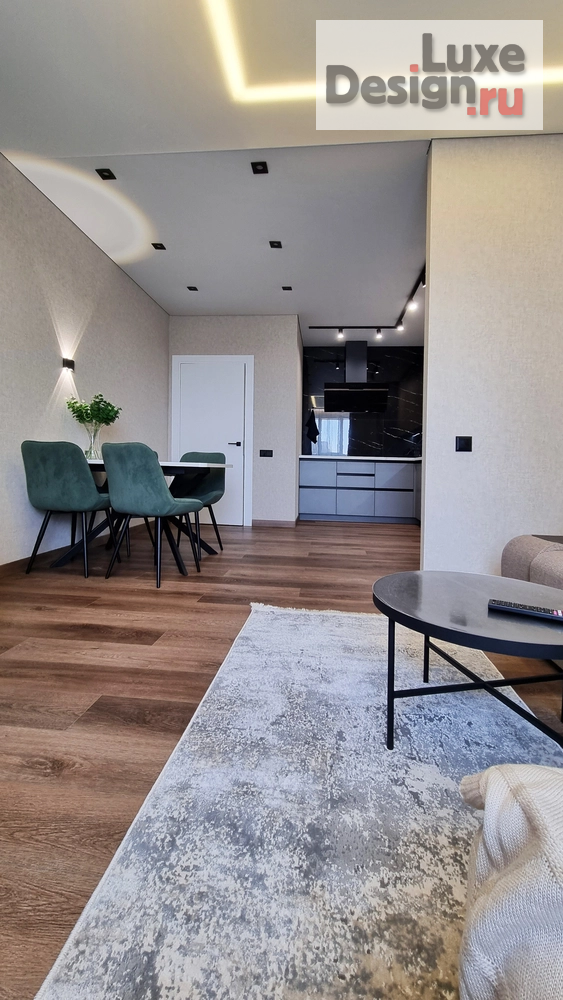 Дизайн интерьера трехкомнатной квартиры "Интерьер квартиры 72 кв.м" (фото 12)